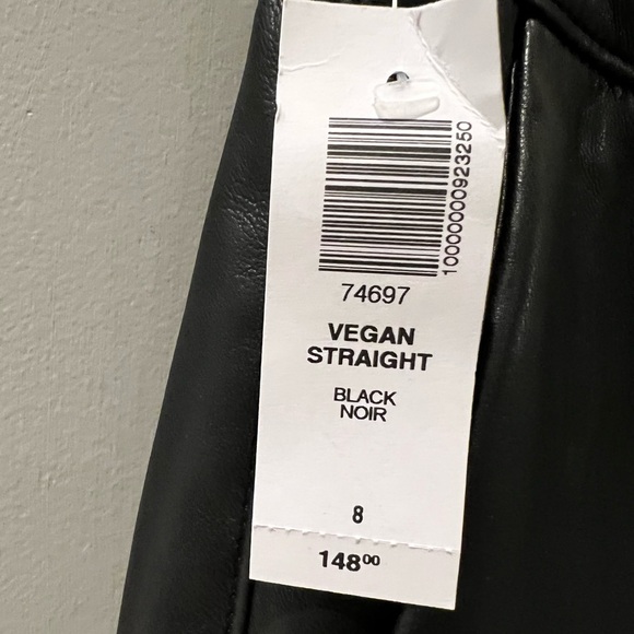 Aritzia Babaton Vegan Straight black size 8 - Picture 5 of 11